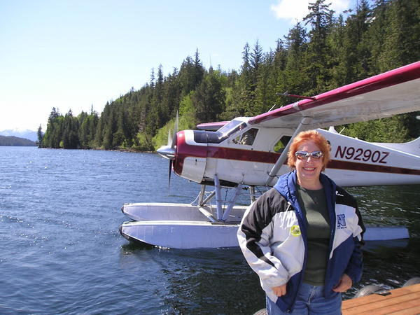 At George Inlet via floatplane