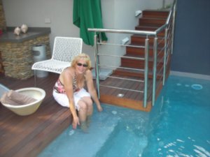 I stayed at the 5 star Selkirk Guest Home in Hermanus, South Africa