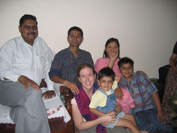 Ankur's cousin and family