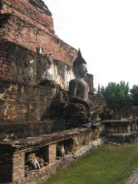 Seated Buddha in Sukhothai