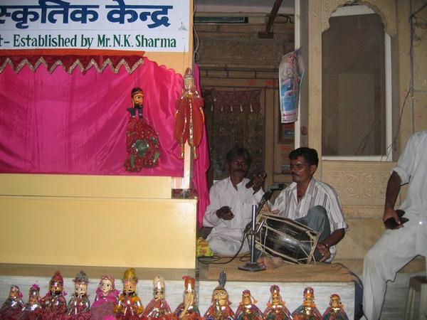 Traditional Puppet Show in Jaiselmer