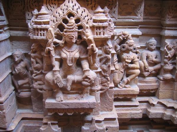 Detail in carving at Jain Temple
