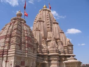 Top of Hindu shrine