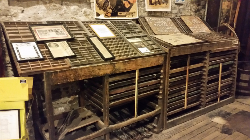 … As Well as Vintage Printing Equipment