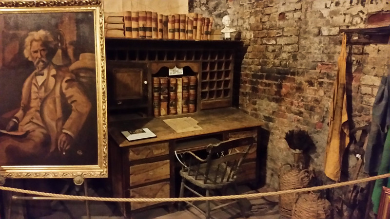 The Desk Used by Samuel Clemens During the Time Period Mark Twain Was Born