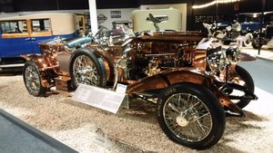 This 1921 Rolls-Royce Silver Ghost Was Assembled with Full Sheets of Copper to Eliminate Welded Seams and Rivets