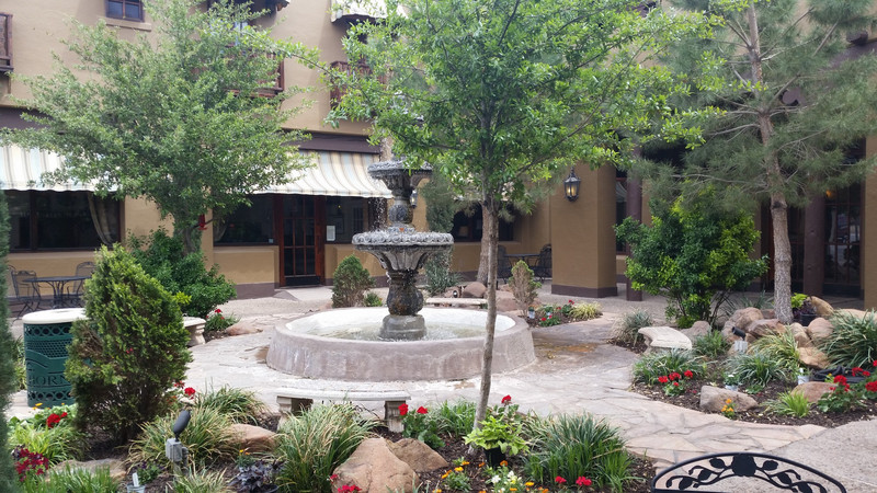 The Courtyard Sets the Mindset for the Hotel