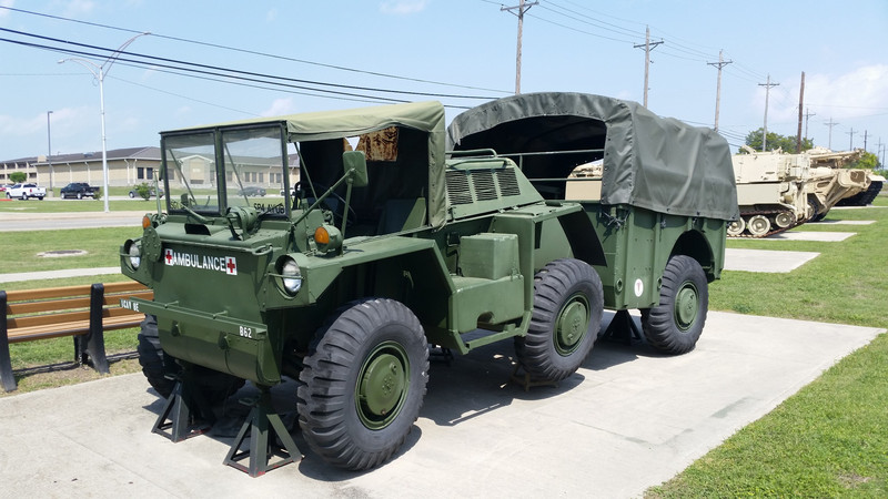 This M 792 1 ¼-Ton Tactical Truck Is an Excellent Choice for Cross Country Operations – This, an Ambulance