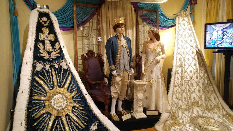 Most Exhibits Feature the Attire of at Least One Queen