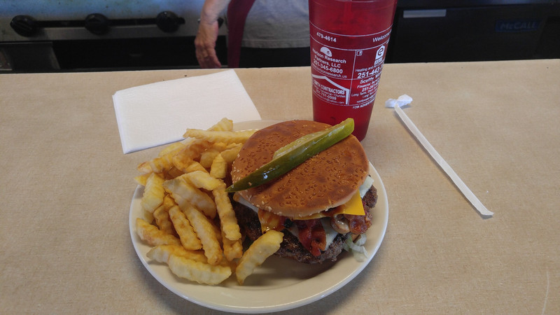 The Ponderosa Burger – One of Several Variations of the “Pure Angus Steerburger”