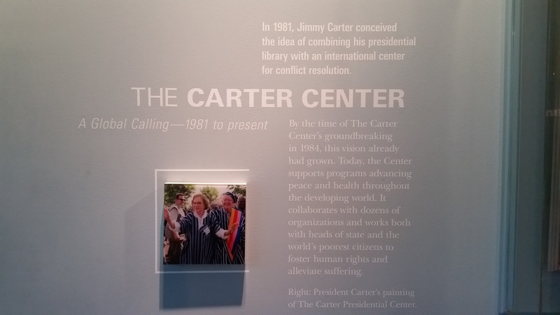 The Carter Center Is Carter’s Gift to the World and Supports Programs that Promote Global Peace and Health