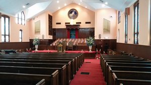 The Ebenezer Baptist Church Sanctuary Where King and His Father Served