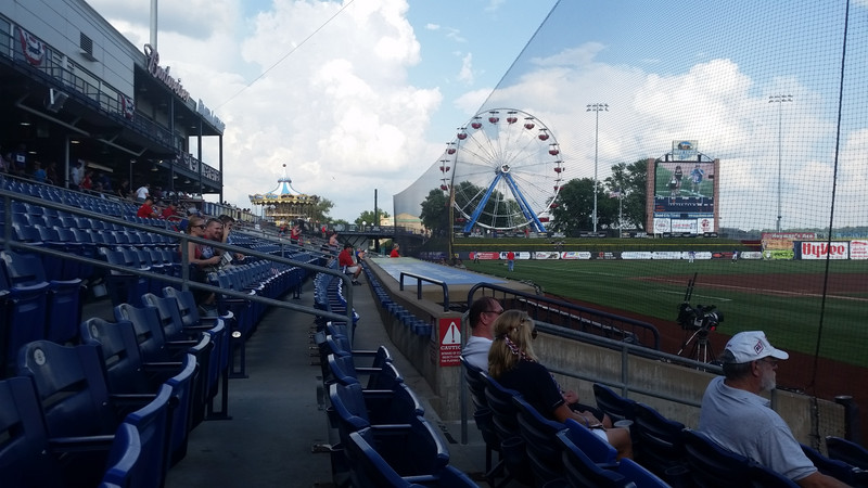 An Amusement Park Is Located Just Over the Left Field Fence