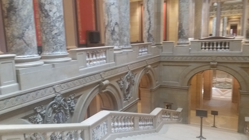 Marble Reigns, As It Does in Most State Capitols
