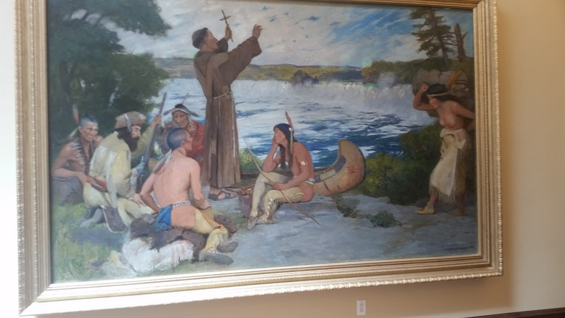 “Father Hennepin Discovering the Falls of St. Anthony” Is Found in the Art Gallery and Portrays More Minnesota History