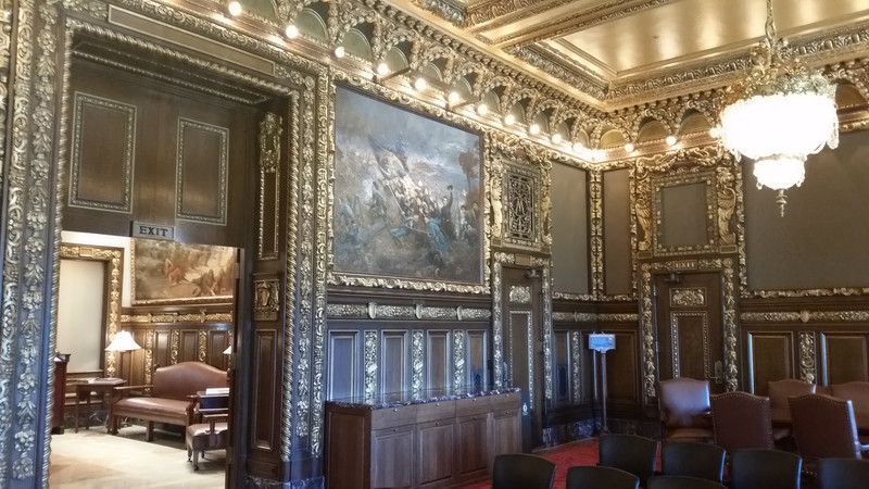 The Governor’s Press Conference Room Might Be the Most Ornate Room in the Building