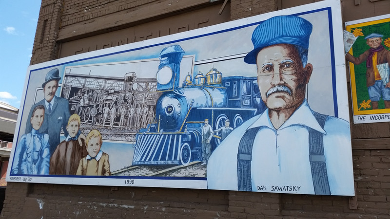 “Remember Old 80” Was Moose Jaw’s First Mural and Was Lost to Demolition but Has Been Resurrected Via the lost Murals Project
