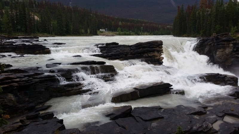 Athabasca Falls – Even the Roar Screams “Powerful”