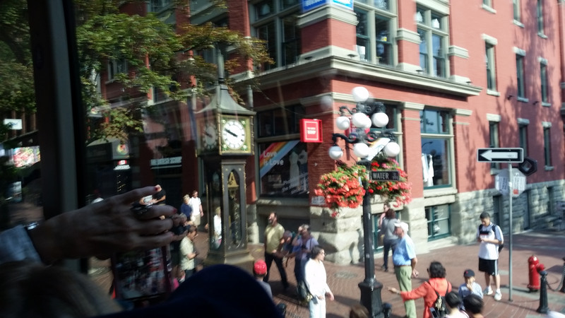 Gastown Steam Clock at the Corner of Cambie and Water Streets in Vancouver's Gastown Neighborhood 