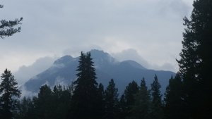 The Clouds Might Have Compromised the View of the Mountains, but The Composite Was Sorta Eerie