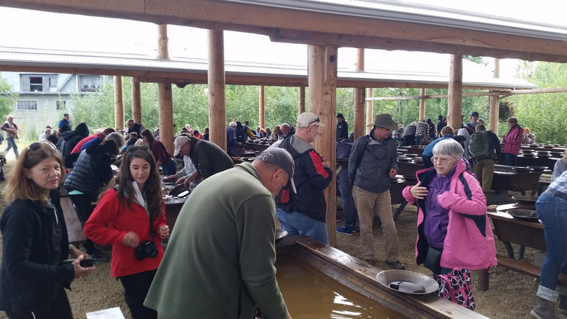 Our Large Group Required Numerous Gold Panning “Experts” to Assist the Neophytes Amongst Us