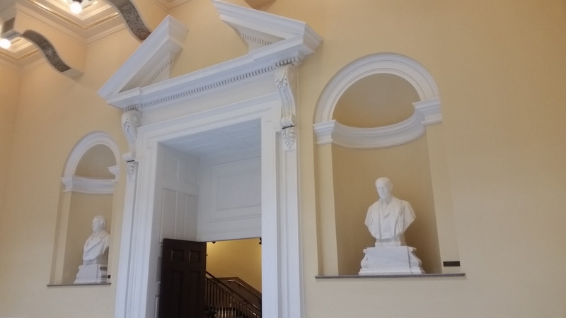 Busts and Fancy Doorways Are Commonplace