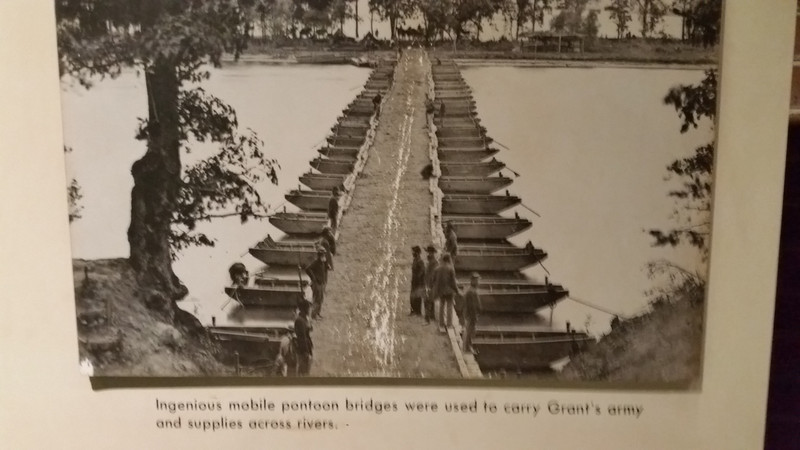Finally a Photography of a Pontoon Bridge ala the One Used at the Battle of Fredericksburg as Well