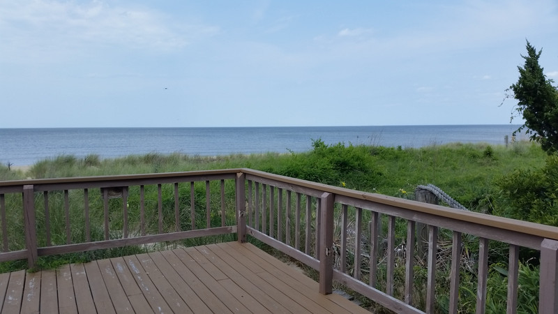 It’s a Fifty-Foot Walk from the Apartment Door to the Deck – Pretty Nice!