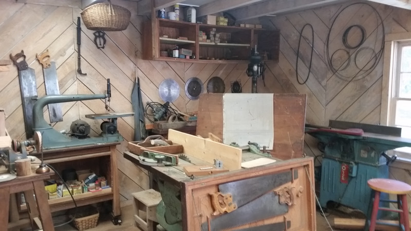 The Woodworkers’ Shop Is Completely Furnished Down to the Most Painstaking Details