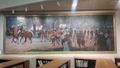 “Troops Leaving Dover Green” Measures 19’ 2” x 6’ 11” and Is Only a Few Steps from the Visitors Desk