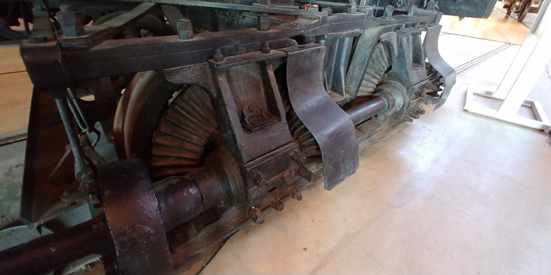The “Rack and Pinion” Gearing of the Shay Locomotive Is a Rare Power Transmission System in Steam Locomotives