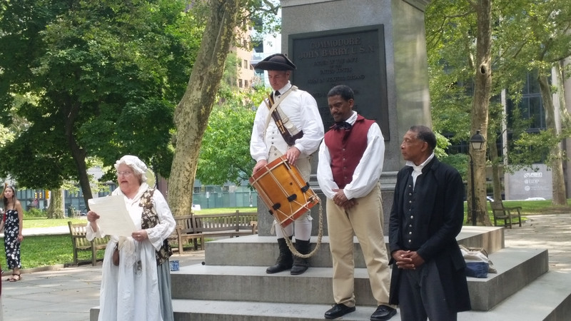 My “Tipster” Gets Her Turn – A Fife or Drum Usually Was Used to Gather the Public’s Attention to the Unadvertised Events