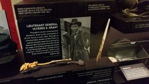 Grant’s Cigar and Pipe Lighter (l.) and the Pen President Lincoln Used to Sign Grant’s Commission as a Lt. Gen. in 1864