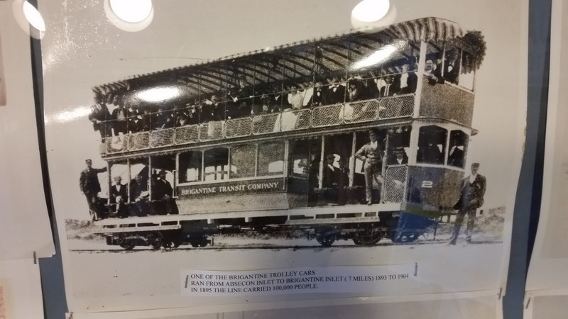 The Brigantine Trolley Cars Lifespan Was Short, 1893-1904, But They Carried 100,000 in 1895