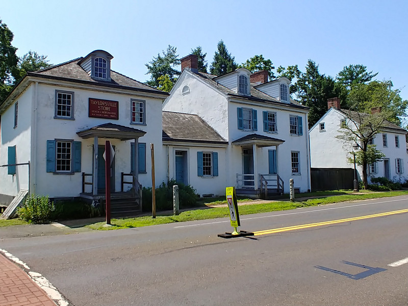 The Taylorsville Store Is One of Several Nicely Restored Structures on the Pennsylvania Side of the River