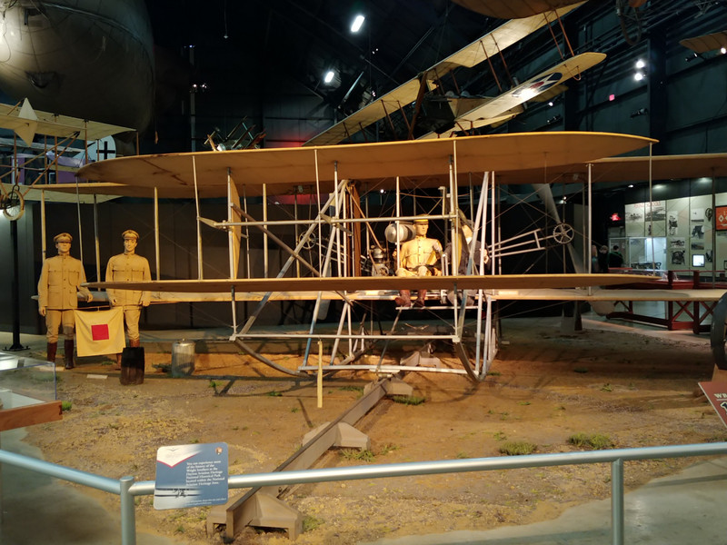 An Exact Reproduction of the Wright 1905 Military Flyer Was Built in 1955 by Museum Personnel Using an Engine Donated by Orville Wright and Many Parts from the Wright Brothers Inventory – The Original Is Housed in the Smithsonian