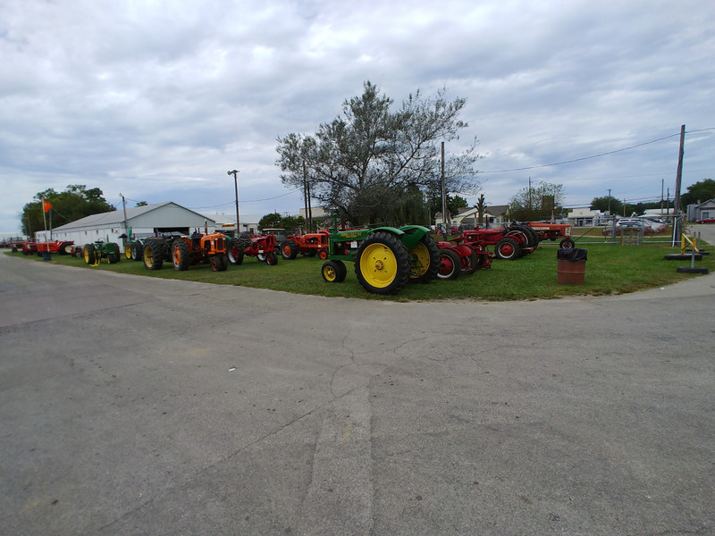 A Requisite Antique Tractor Show Was on the Agenda