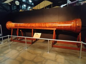 1916 Wind Tunnel Designed by Wilbur Wright Simulated Wind Speeds of 180 M.P.H. 