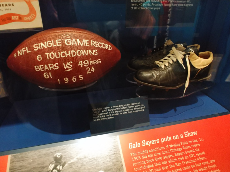 Artifacts from the Six-Touchdown, Record-Tying Game of Gayle Sayers in 1965 – Ernie Nevers (1929) and Dub Jones (1951) Are the Only Others to Accomplish the Feat