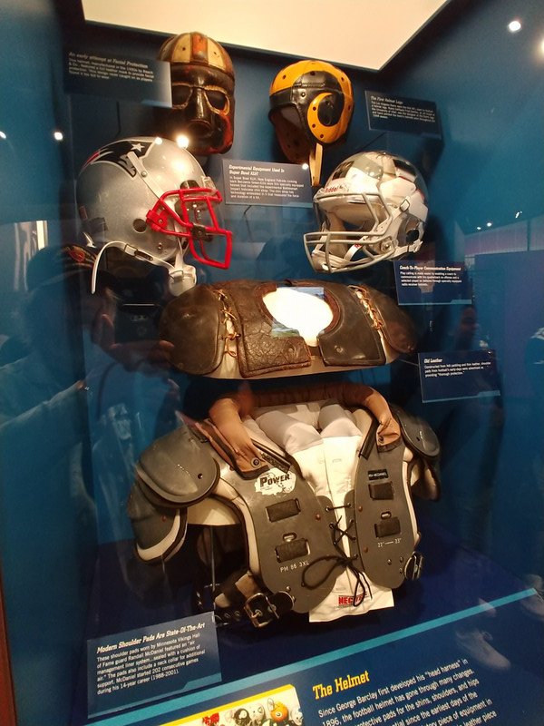 Helmets and Shoulder Pads – Man, Have They Ever Changed!