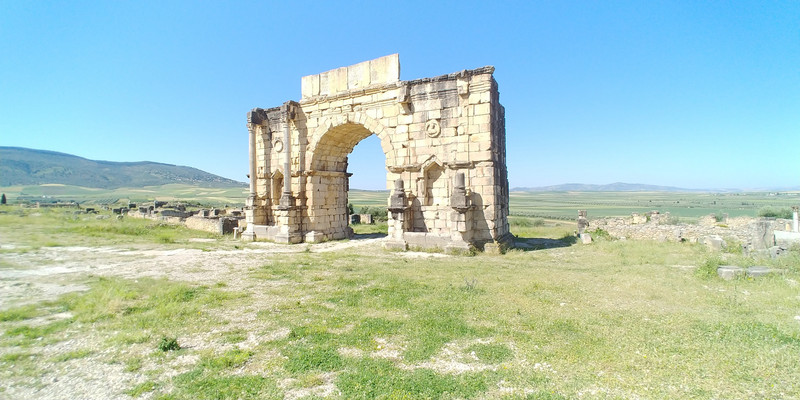 Roman Ruins at Volubilis, Morocco