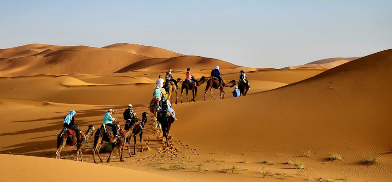 En Route to the Sand Dunes – Merzouga, Morocco