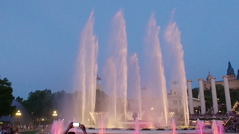 Magic Fountain of Montjuïc - Barcelona, Spain