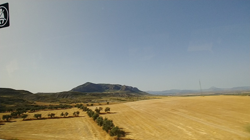 On the Road to Granada, Spain
