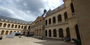 Courtyard of Les Invalides – Paris, France