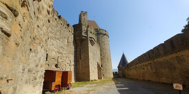 Walking Tour of Ancient Battlements – Carcassonne, France