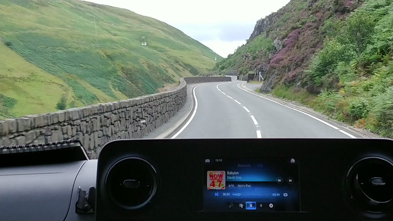 Driving to or within Snowdonia National Park Wales, UK
