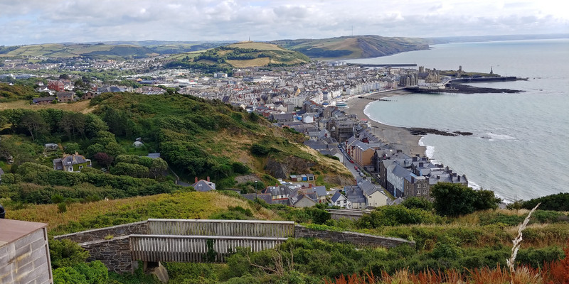 Out and About Aberystwyth, Wales