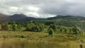 On the Way to and Driving Through the Scottish Highlands