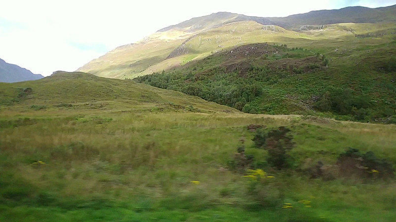 On the Way to/from and Guided Coach Tour of Isle of Skye, Scotland 